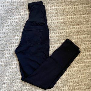 AG Jeans Secret Fit Belly Sustainable Legging Ankle Maternity Jeans, Size 25